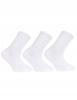Classic Cotton Kids' Long White Socks 3 Pairs Moraj 27-30