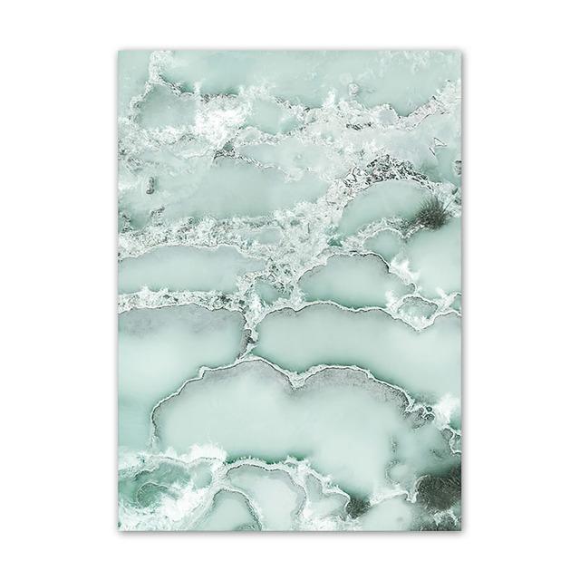 Nordic Posters and Prints For Wall Palm Tree Bird And Dolphin Beach Bridge Wall Art Canvas Painting For Living Room Decor