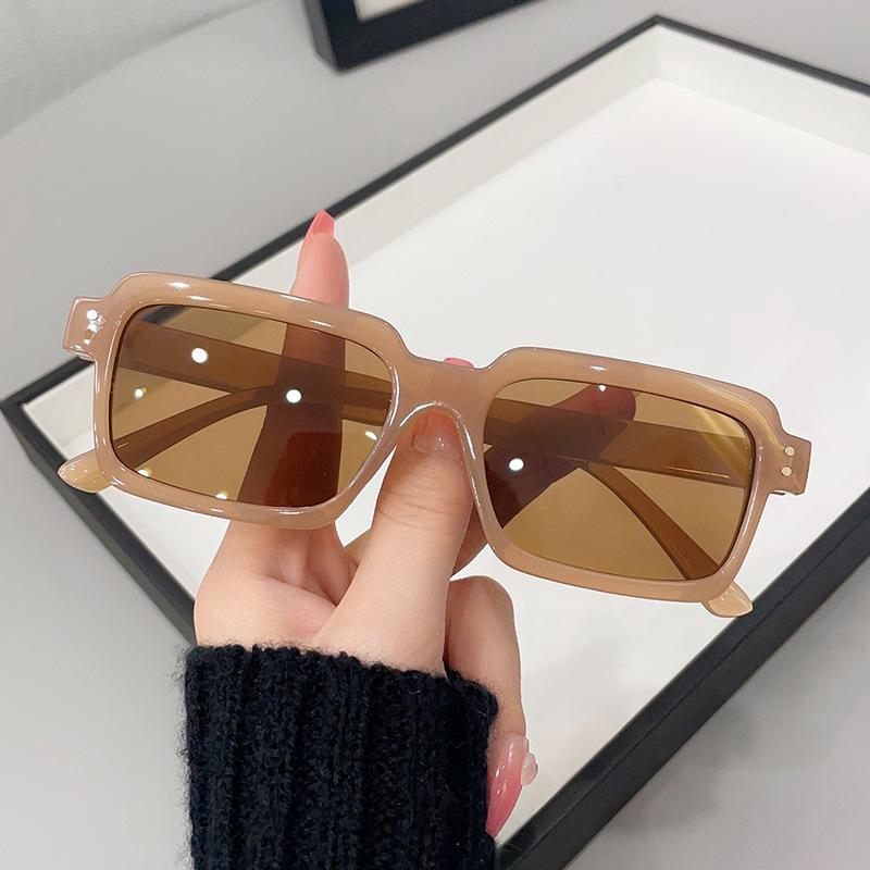 Vintage Fashion Classic Square Sun Glasses Women Men Retro Trend Brand Sunglasses Fishing Driving Female Male Eyeglasses