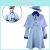 Harry Potter Beauxbatons School Uniform Fleur Delacour Costume Set For Cosplay