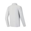 FILA Golf Series Simple Brand Logo Knitted Long Sleeve Polo Shirt Men Polo Shirts Light-Gray A11M515208F-GY