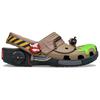 Ghostbusters x Crocs Classic clog Comfortable and stylish hole shoes unisex brown