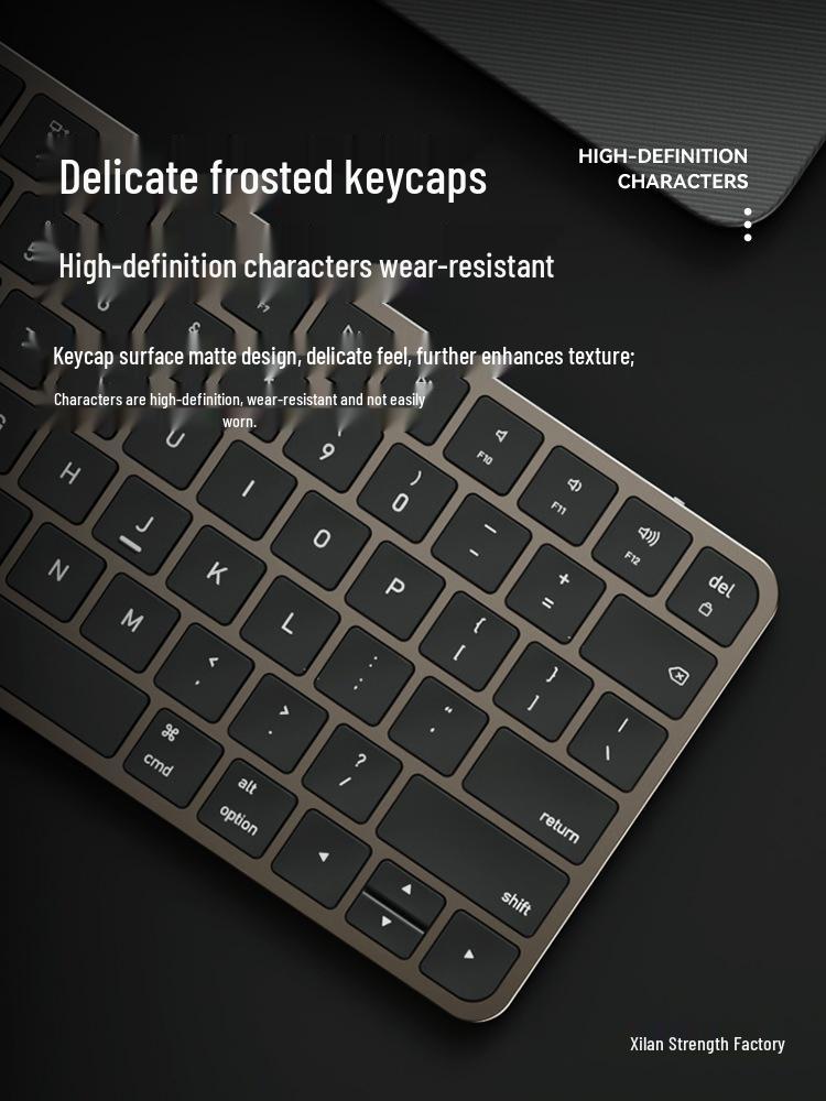 Mengzu K9 Bluetooth Keyboard & Mouse Set for Apple iPad, Tablet, Laptop – Silent Office Use