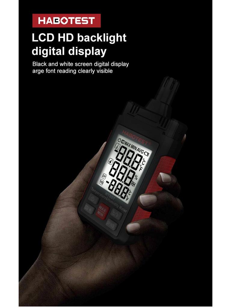 HT607 Huabo Digital Hygrometer