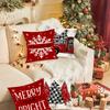 45*45 Christmas Cushion Cover Pillowcase Merry Christmas Decoration Cushion Pillow Cases Home Xmas Gifts Pillow Covers