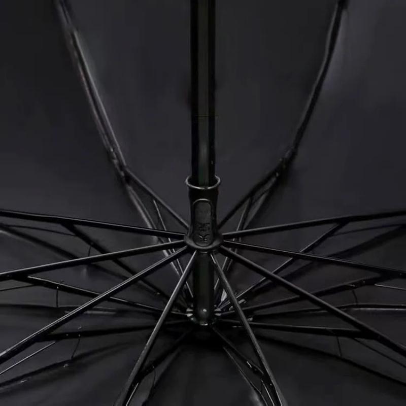 130CM Super Large Folding Umbrella Rain Women Windproof Sunny And Rainy Paraguas Male Double Whole Family Umbrellas