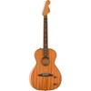 Fender Highway Series Parlor Acoustic Guitar Rosewood Fingerboard All-Mahogany with Gig Bag