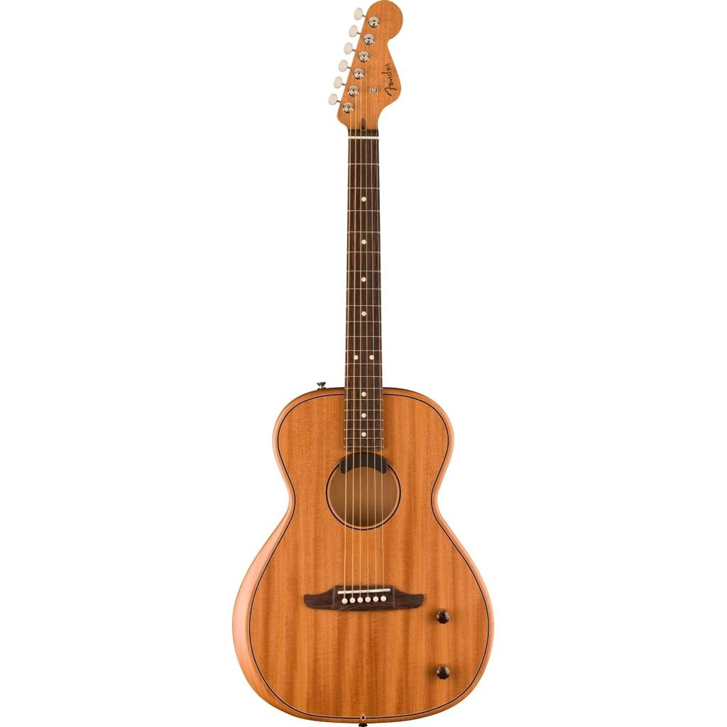 Fender Highway Series Parlor Acoustic Guitar Rosewood Fingerboard All-Mahogany with Gig Bag