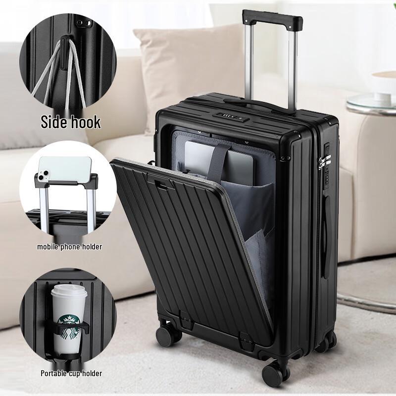 Yuzhan Front-Opening Business Spinner Suitcase