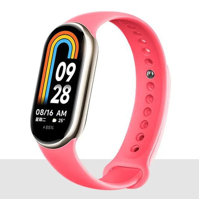 Curea pentru Mi band 8 xiaomi 8 NFC Brățară Sport Curea de înlocuire din silicon Smartwatch Brățară Curea de ceas Xiaomi Mi Band 8 Curea