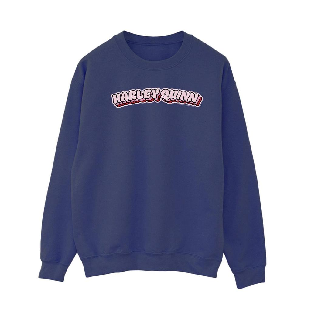 DC Comics Womens/Ladies Batman Harley Quinn Logo Sweatshirt