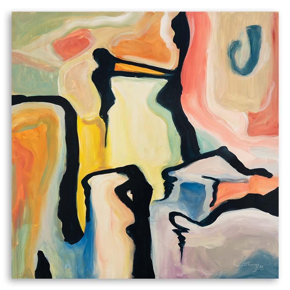 Canvas print, Pastel Abstraction