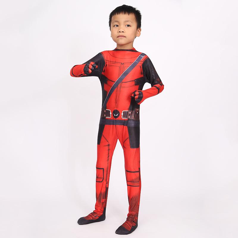 Kostým svalového overalu Deadpool pro Halloween 2024 Cosplay