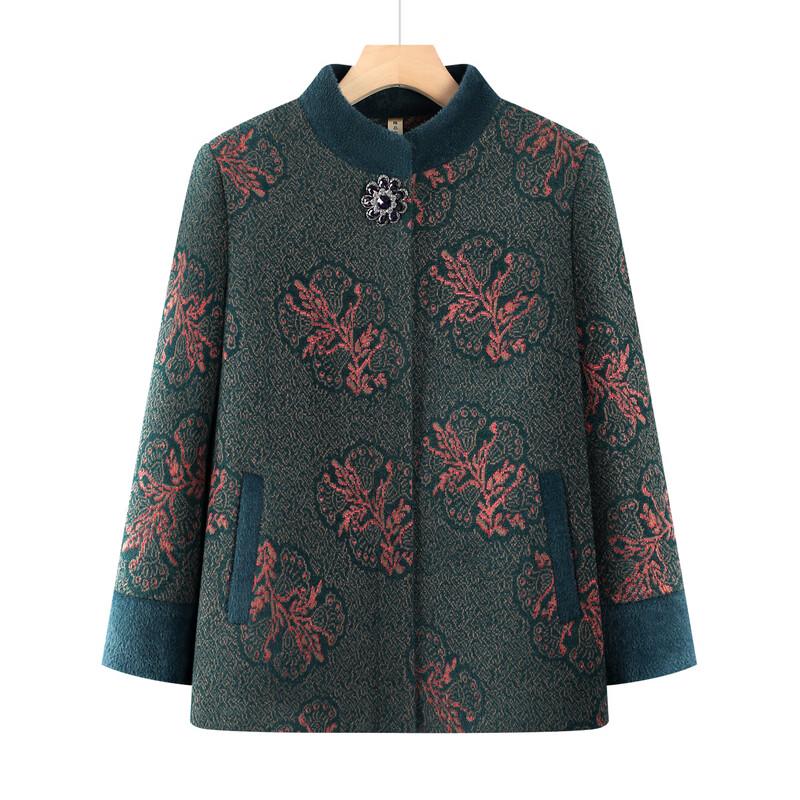 Yalu Damen Winterjacke mit Stehkragen