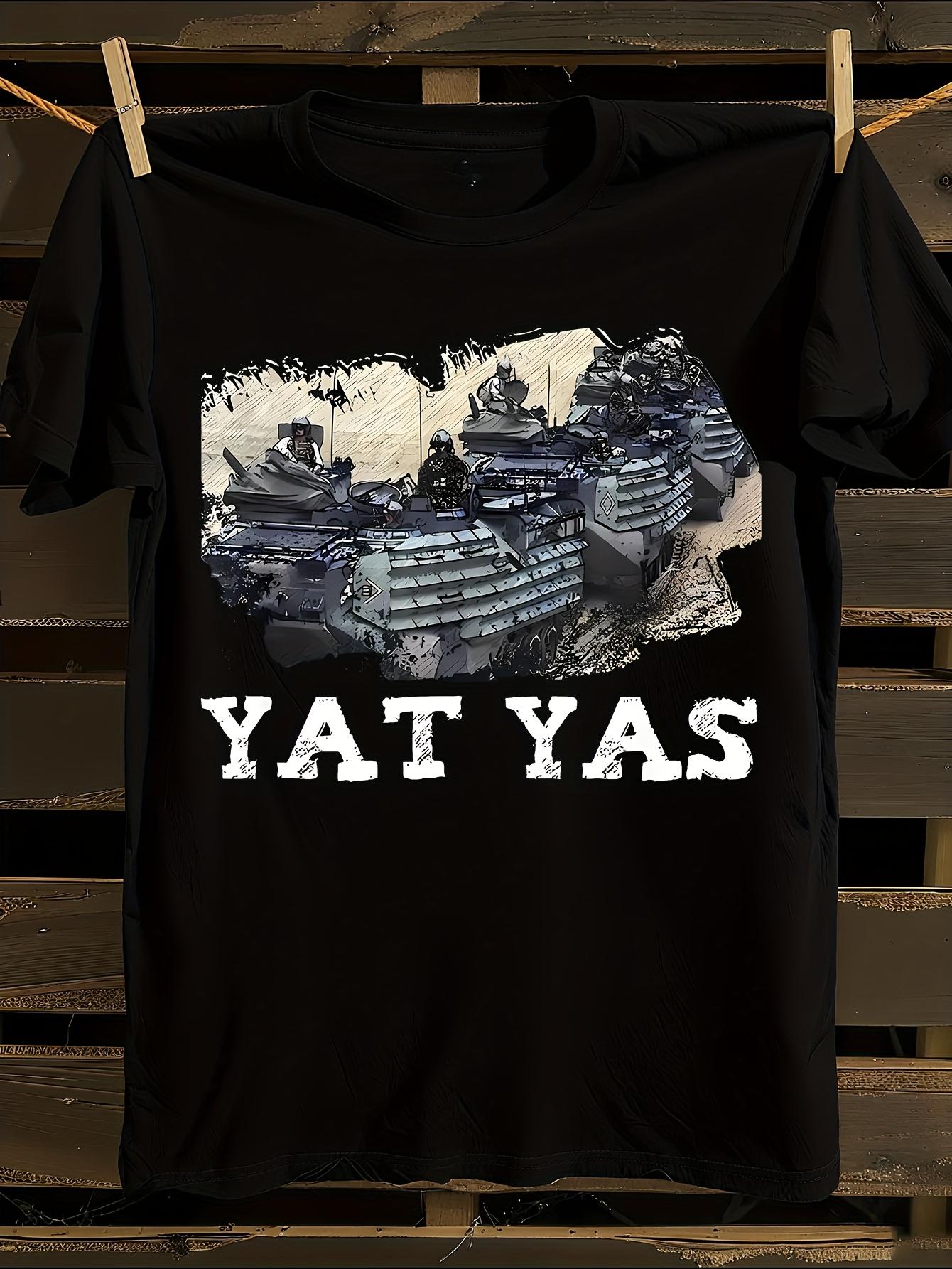 YAT YAS AAV Military Naval Warship Graphic T-shirt S
