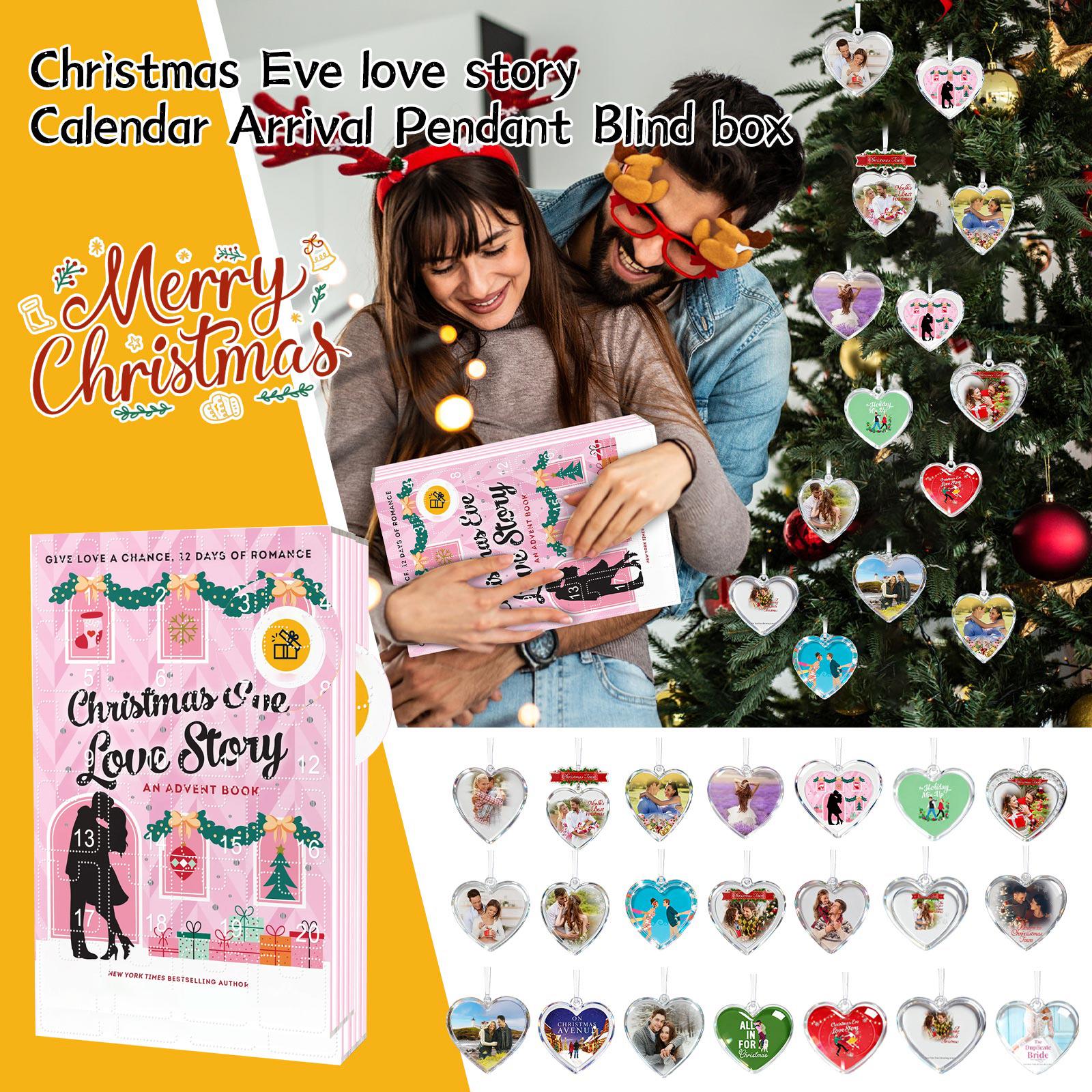 

2D Christmas Eve Love Calendar Advent Blind BoxThe Best Choice For Friends One Size