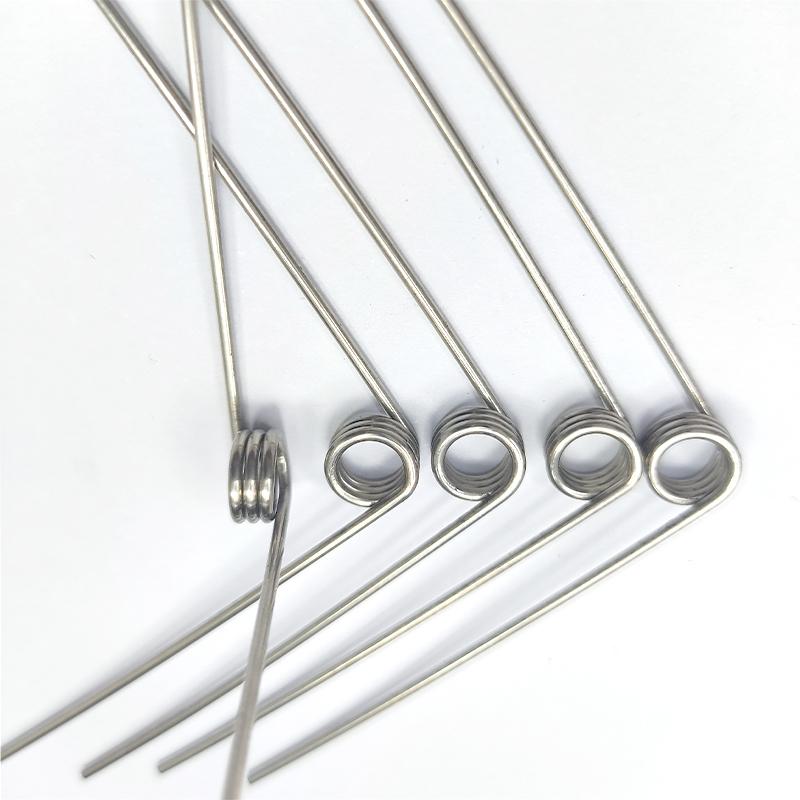 10 Stück Drahtdurchmesser 1,2 mm Linksdrehung Feder Linksdrehung Feder Rückhol- und Rückstellfeder V-förmige Feder Windungen 1/2/3/4/5 Windungen 304SUS