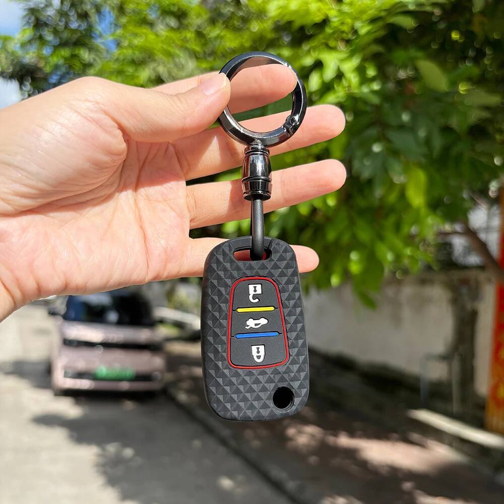 Keychain Key Case Cover For Kia Kn Sportage R Stinger Sorento Ceed Cerato Forte Niro Soul Telluride Gtline Silicone Accessories
