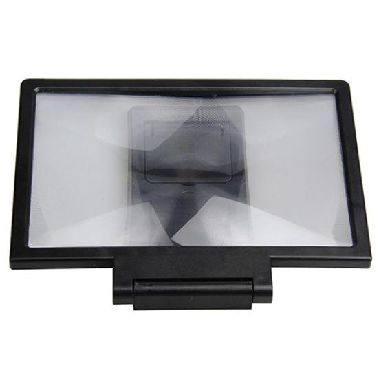 Mobile Phone 3D Screen Amplifier Magnifying Glass High Clarity Stand for Video