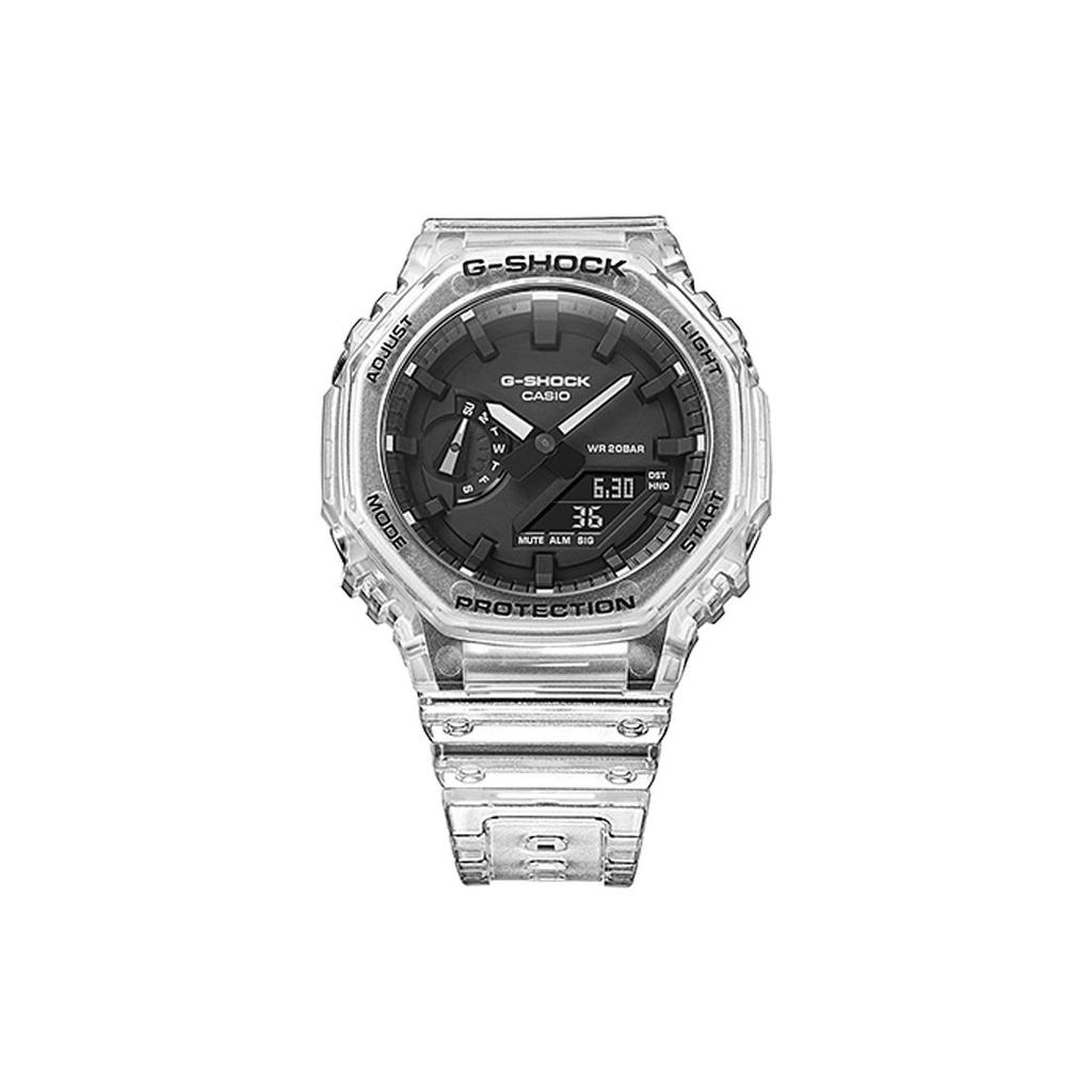 Casio Custom Watch G-Shock Custom Ice Cube Watch Box Shockproof Waterproof Quartz Movement Resin Strap Men watches black GA-2100SKE-7A