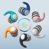1-6pair Silicone Noise Cancelling Earplugs Noise Filter Sleep Swimming Waterproof Three Layer Mute Earplugs