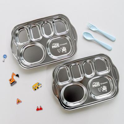 Vroom Vroom Stainless Steel Handle 6-hole Distribution Plate 2p, Single Item, Popular Korean Parenting Items
