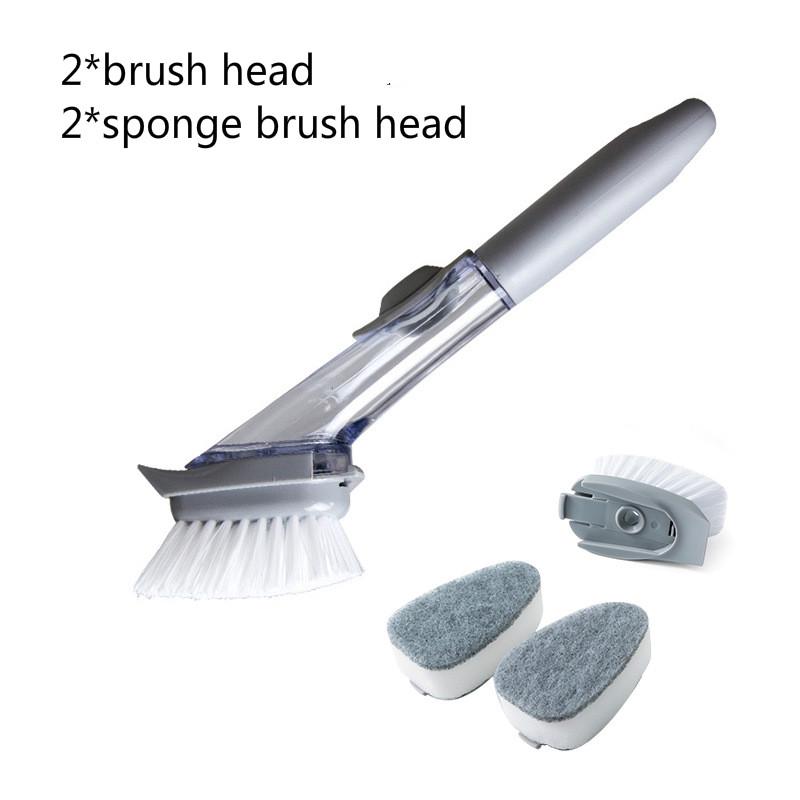 Home Portable Automatic Liquid Filling Decontamination Bowl Brush Protect Hand Sponge Head Cleaning