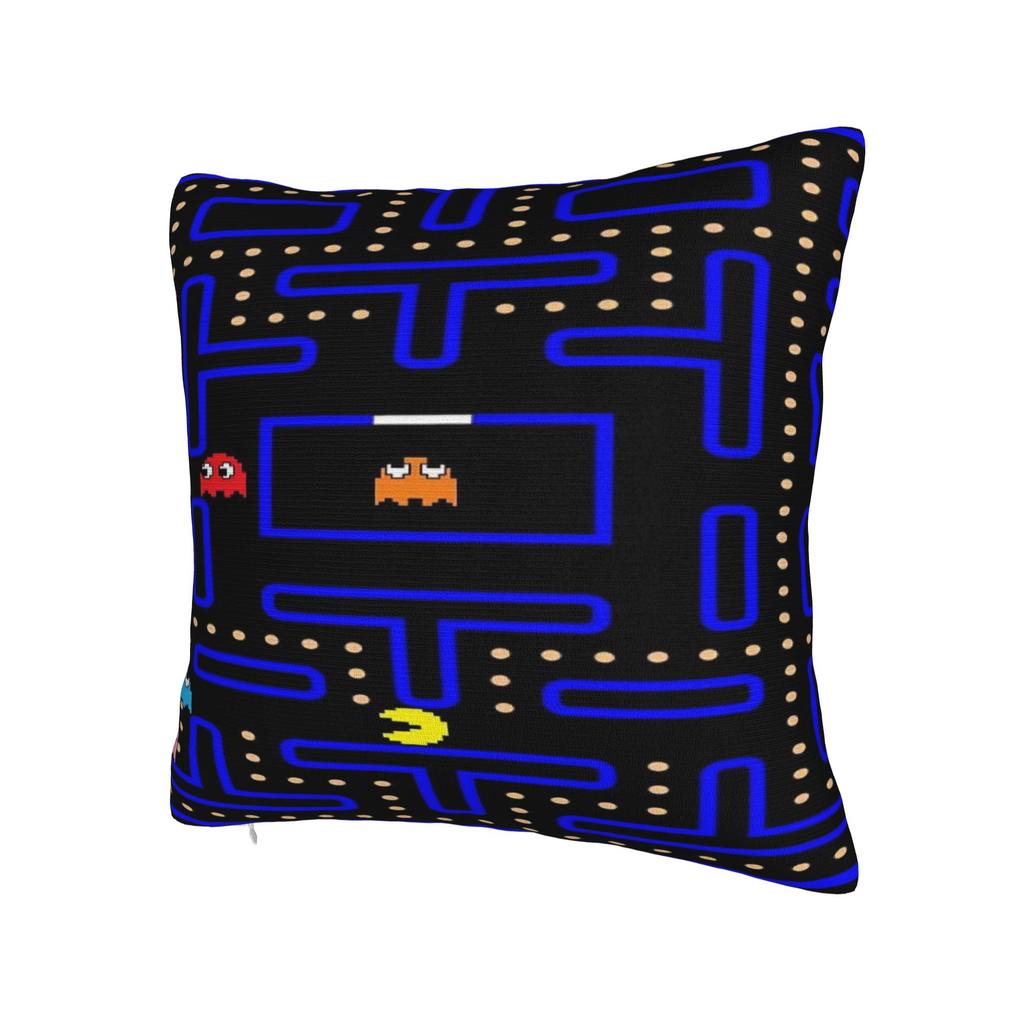 Pillow Cover Pac-Man Kawaii Pillow Case For Couch Sofa Bedroom Pillowcases