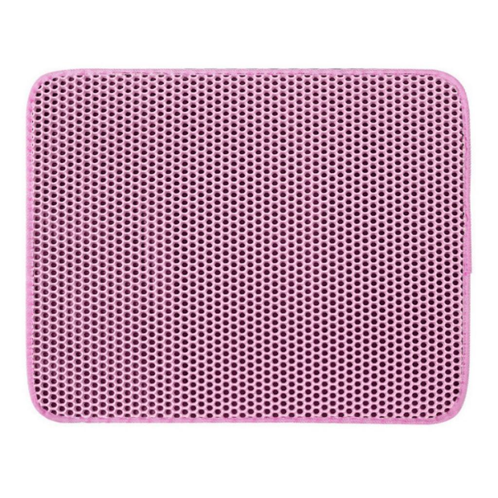 Waterproof Pet Cat Litter Mat Double Layer Pet Litter Box Mat Non-slip Sand Cat Pad Washable Bed Mat Clean Pad Products