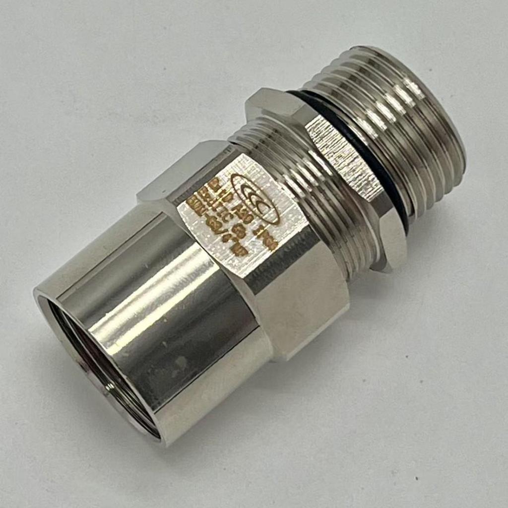 Explosion-Proof Armored DN15 Brass Cable Gland: Waterproof & Flameproof NPT Stuffing Box