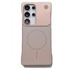 Suitable for Samsung S25 Ultra Thin Ring Magnetic Suction Phone Case S24plus Frameless AG Matte S25 Business Aromatherapy