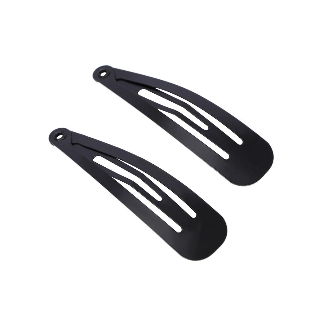 Simple Hairpin Black Color Hairpins Hairgrips Headdress Barrettes Metal Clips BB Clips Hair Clip