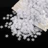 1Pack/300pcs-Artificial Snowflakes Decor Christmas Decorations for DIY Handmade Home Xmas Wedding Decor Material Home Decor