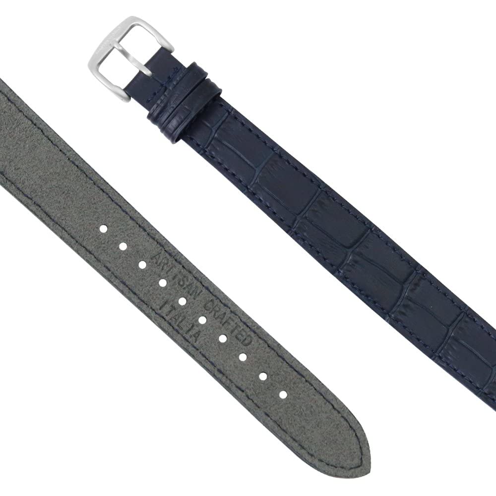 MASTER WORKS Quadrangle MW10SN-GCBLG8 Men's Watch, Made In Japan, Quartz Movement, 33mm, Leather Strap, Square Shape, Navy Blue