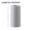 1PC 5m/196.85inch PVC Self-adhesive Baseboard Waterproof Wall Sticker Window Sill Door Frame Edge Wrapping Renovation Decorative