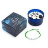 Waage Sternzeichen Kristallkerzen-Set 2-teiliges Edelstein-Armband
