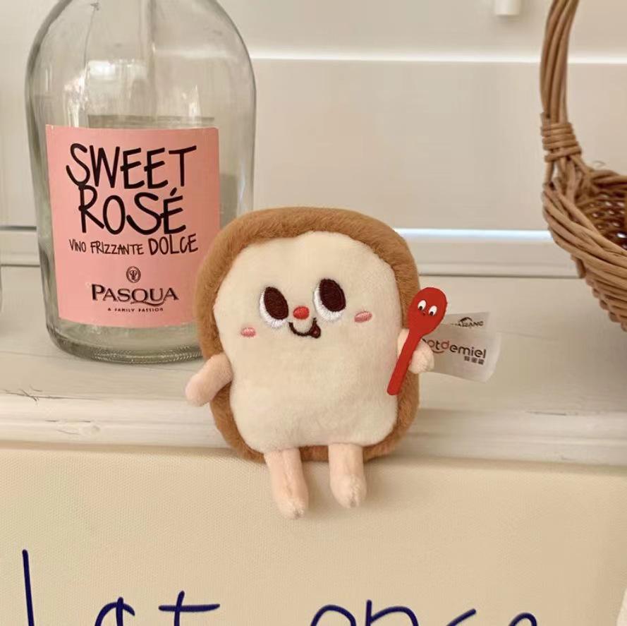 Pacha Dog Plush Doll: Cute Blush Heart Backpack Pendant, Cartoon Couple Gift