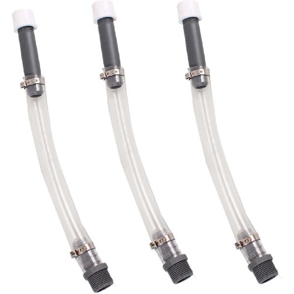 MUGE RACING 5PCS Flexible Racing Fuels Filler Hose for Racing Fuel,Jegs Jugs, LC2 Jugs, Scribner Fuel Jugs