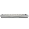 LED Bed Frame in Grey Sonoma 90 x 200 cm Engineered Wood
