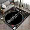 Tapis de zone durable à motif créatif - Tapis de sol lavable antidérapant résistant à la saleté pour salon, chambre à coucher, salle de jeux, décoration intérieure