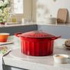 KOBACH Cast Iron Enameled Dutch Oven 22cm