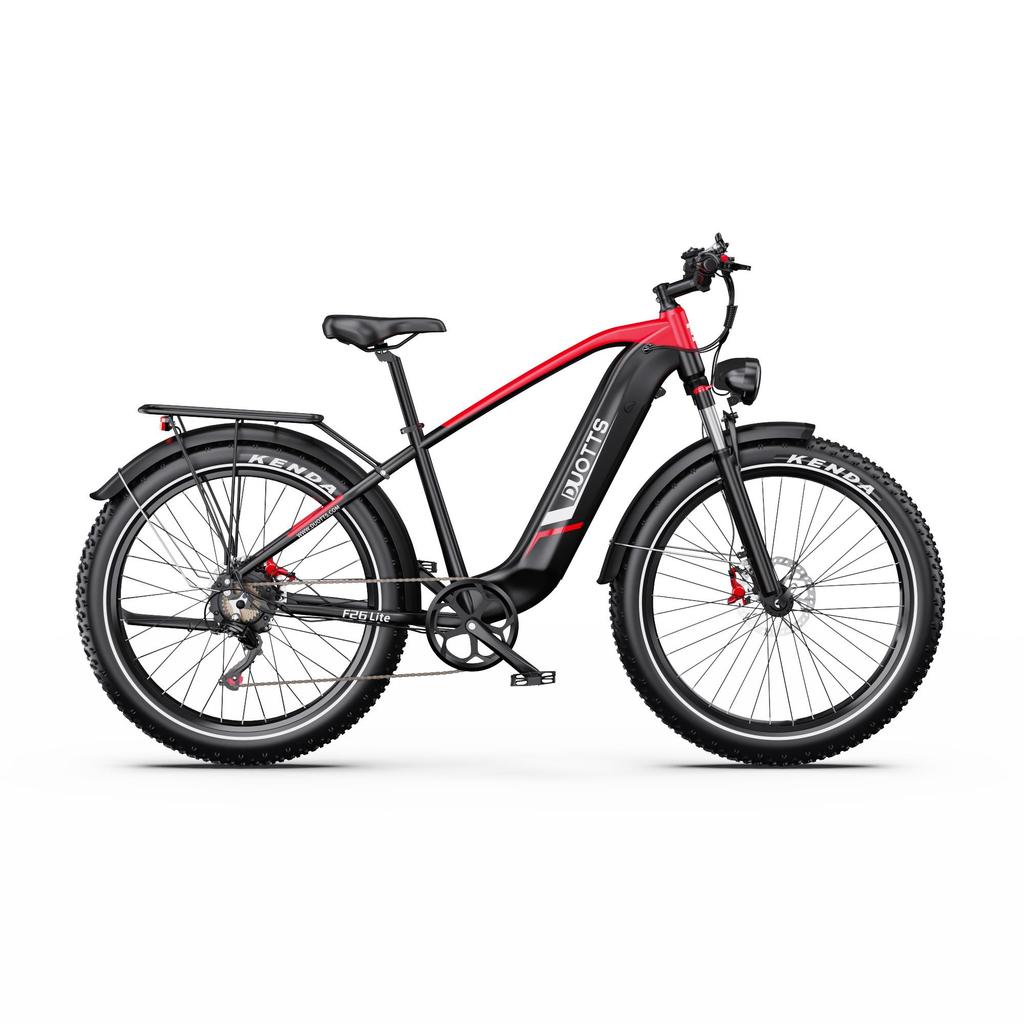 DUOTTS F26 Lite Electric Bike 48V 18AH Battery 750W Motor 26*4.0 Inch Tire 80-90KM Range E-Bike