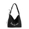 Nylon Tote Bag For Women With Folded Design Large Capacity For Daily Use