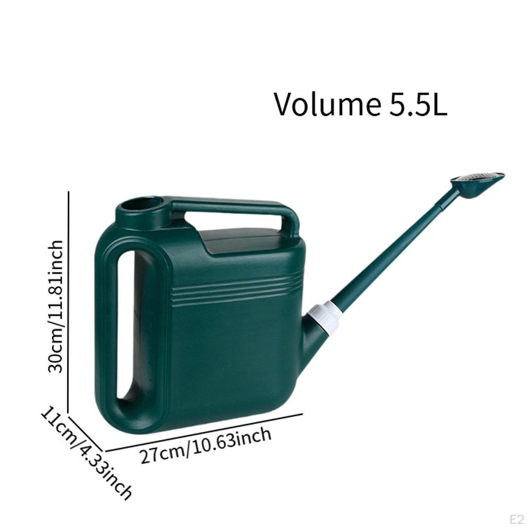 Garden Watering Can with Removable Sprinkler Large Capacity Portable Kettle Water for