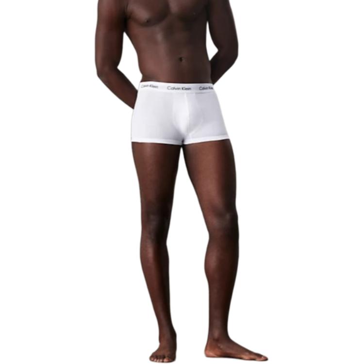 Calvin Klein Slim Fit Striped Letter Pattern Printed Boxer Briefs Three Pack Men Underwear 0000U2664GIOT