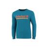 Letter Print Crew Neck Long Sleeve T-Shirt Men Tops Blue TB0A2AWKCD21