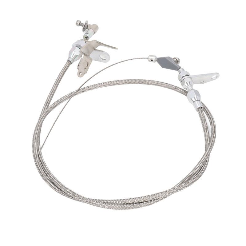 Kickdown Cable Kickdown Cable Stainless Steel 158cm Length Throttle Wire Replacement for  727 TRANSMISSIONS
