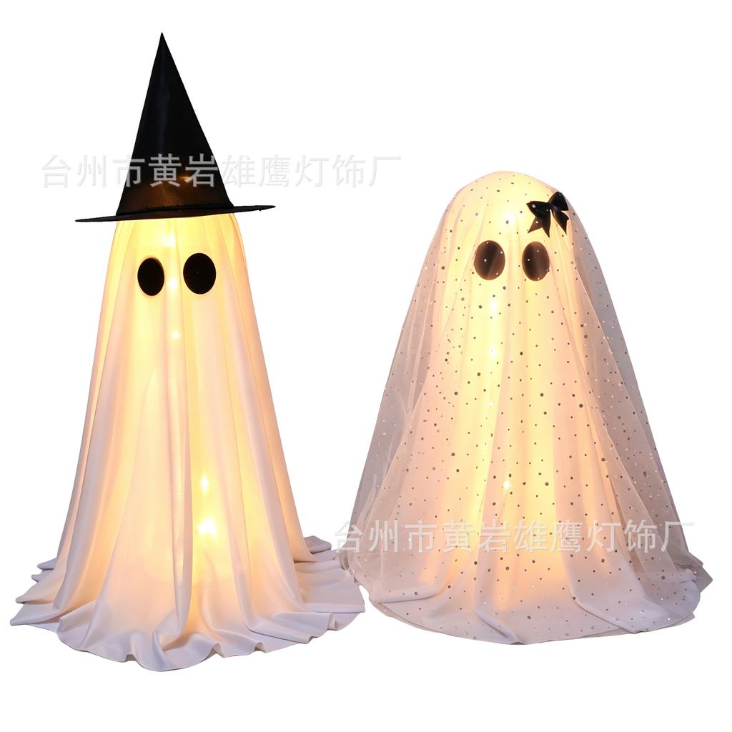 Halloween Glowing Standing Couple Decoration for Indoor Outdoor Display