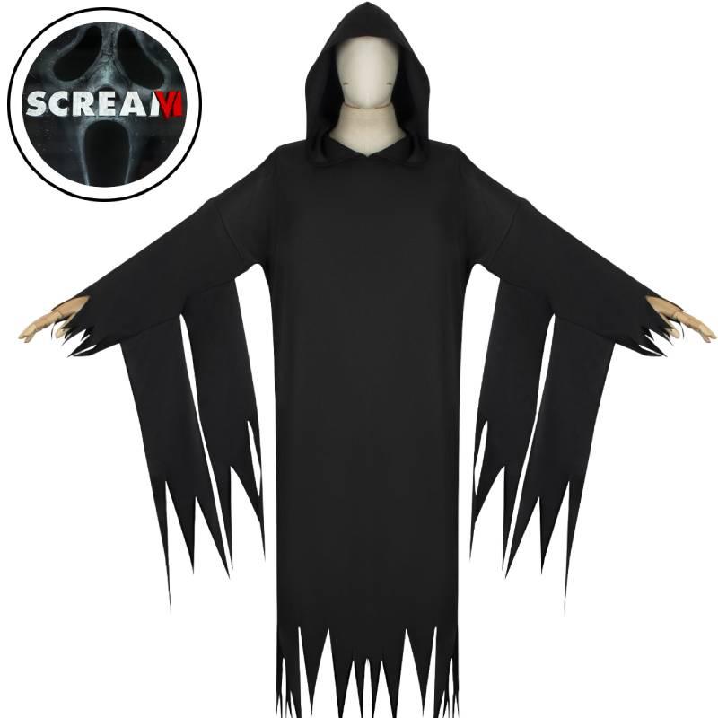 Scream Vi Polyester Fiber Cape Costume For Horror Party