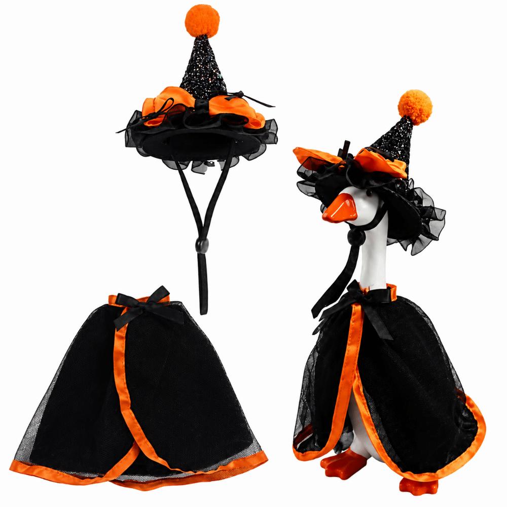 1 Set Cloak Design Mini Doll Dress-Up Cosplay Costume Outfit  Halloween Party Decor